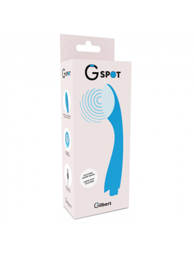 VIBRATORE G-SPOT GYLBERT BLU TURCHESE G-SPOT