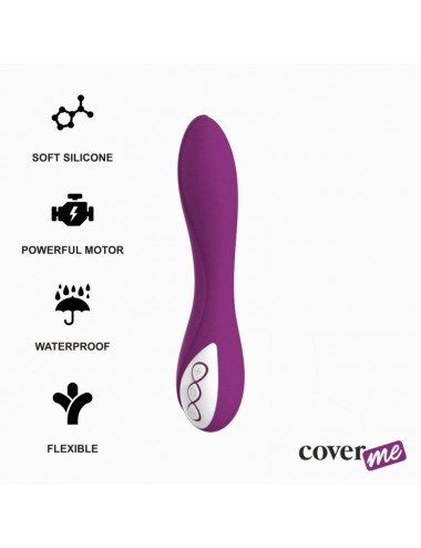 VIBRATORE ELSIE COVERME RICARICABILE 10 VELOCITÀ IMPERMEABILE