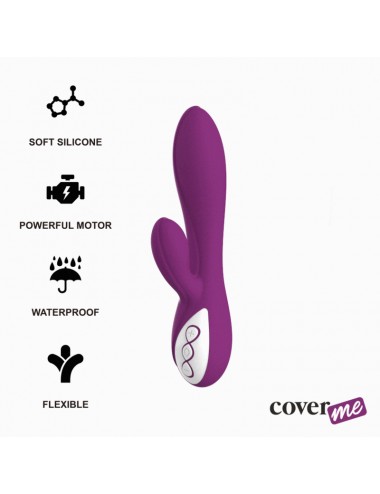 VIBRATORE COVERME TAYLOR RICARICABILE 10 VELOCITÀ IMPERMEABILE