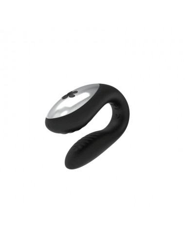 BRILLY GLAM WE LOVE VIBRATOR PER COPPIE TELECOMANDO NERO