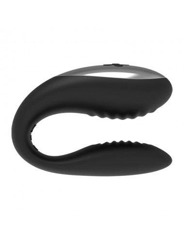 BRILLY GLAM WE LOVE VIBRATOR PER COPPIE TELECOMANDO NERO