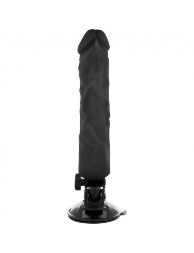 BASECOCK VIBRATORE REALISTICO TELECOMANDO NERO 21 CM