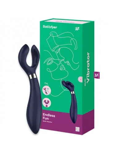 SATISFYER ENDLESS FUN MULTI VIBRATOR 3 BLU