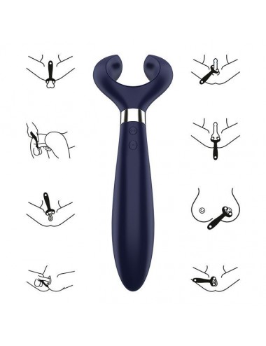 SATISFYER ENDLESS FUN MULTI VIBRATOR 3 BLU