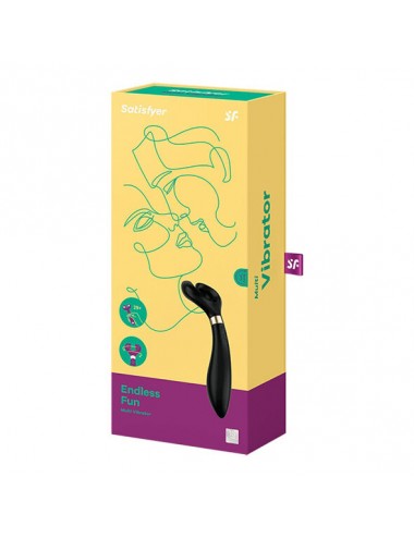 SATISFYER ENDLESS FUN MULTI VIBRATOR 3 NERO