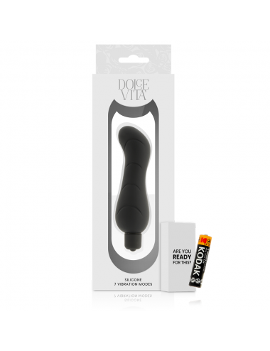 DOLCE VITA  G-SPOT BLACK SILICONE