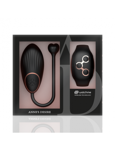 ANNE'S DESIRE EGG WIRELESS TECHNOLOGY WATCHME BLACK/GOLD