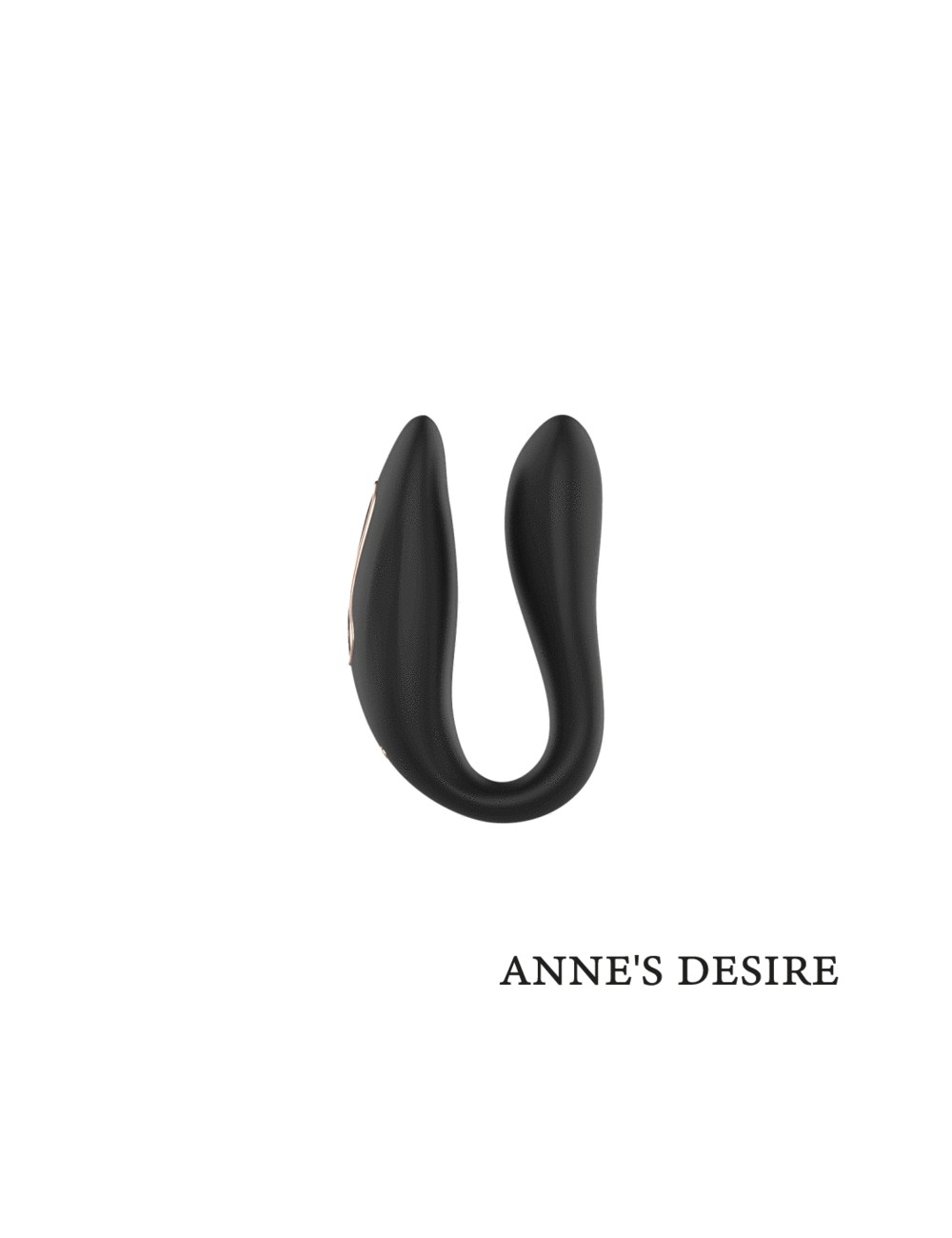 ANNE'S DESIRE DUAL PLEASURE WIRELESS TECHNOLOGY WATCHME BLACK/GOLD ANNE'S DESIRE DUAL PLEASURE WIRELESS TECHNOLOGY WATCHME BLACK/GOLD