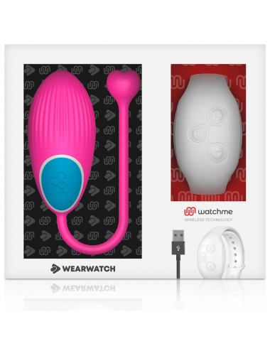 WEARWATCH EGG WIRELESS TECHNOLOGY WATCHME FUCHSIA / SNOWY