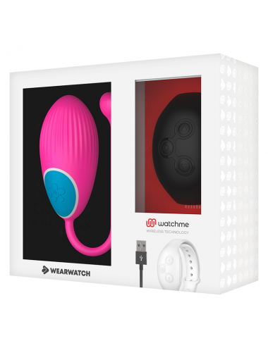 WEARWATCH EGG WIRELESS TECHNOLOGY WATCHME FUCHSIA / JET BLACK