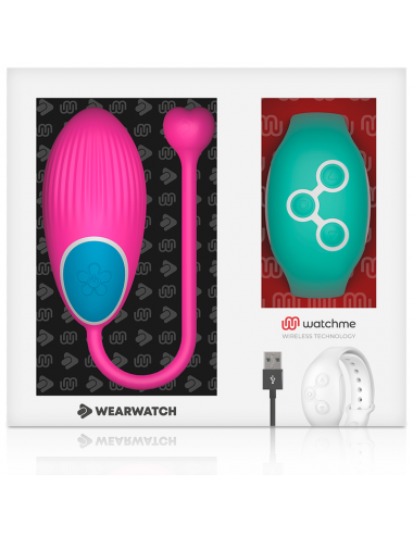 WEARWATCH EGG WIRELESS TECHNOLOGY WATCHME FUCSIA / ACQUAMARINA