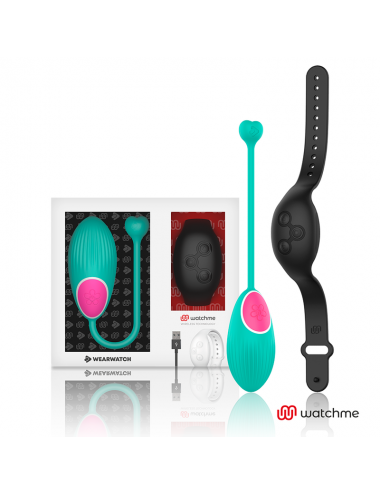 WEARWATCH EGG WIRELESS TECHNOLOGY WATCHME AQUAMARINE / JET BLACK