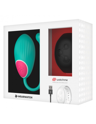 WEARWATCH EGG WIRELESS TECHNOLOGY WATCHME AQUAMARINE / JET BLACK