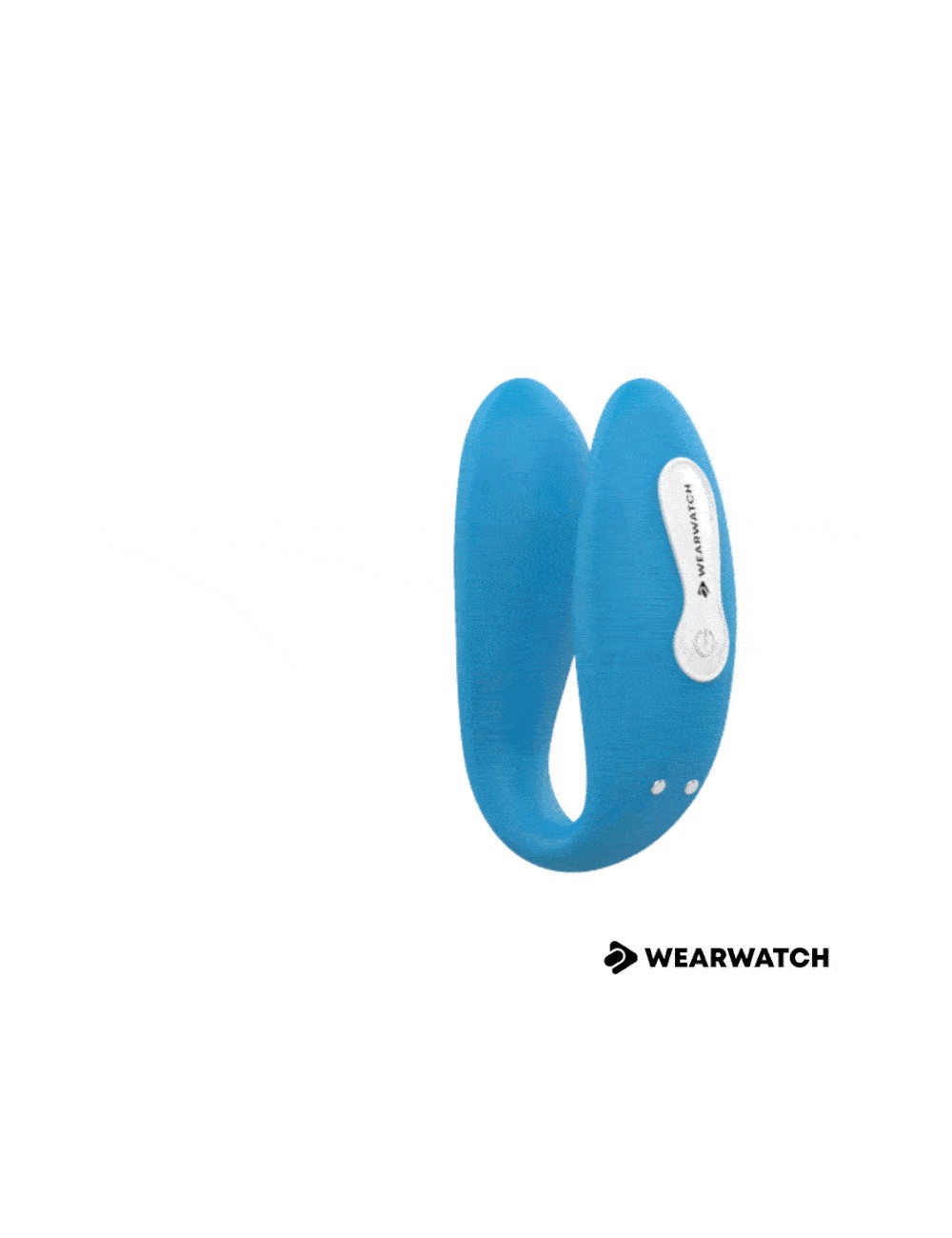 WEARWATCH DUAL PLEASURE WIRELESS TECHNOLOGY WATCHME INDIGO / ACQUAMARINA