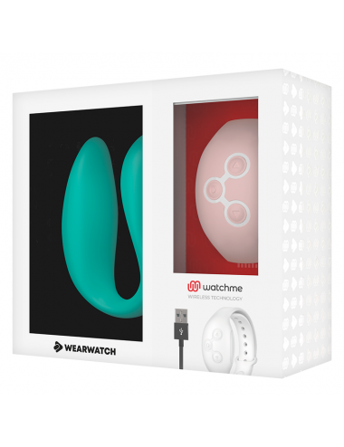 WEARWATCH DUAL PLEASURE WIRELESS TECHNOLOGY WATCHME LIGHT ACQUAMARINA / CORALLO