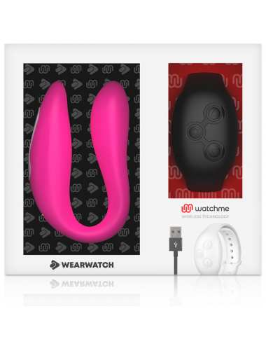 WEARWATCH VIBRADOR DUAL TECHNOLOGY WATCHME FUCSIA /AZABACHE