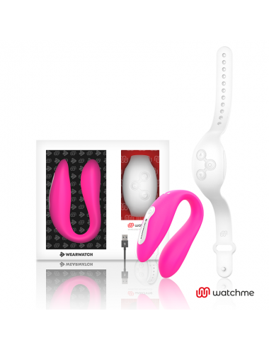 WEARWATCH VIBRADOR DUAL TECHNOLOGY WATCHME FUCSIA / NÍVEO