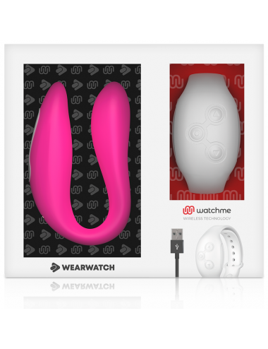 WEARWATCH VIBRADOR DUAL TECHNOLOGY WATCHME FUCSIA / NÍVEO