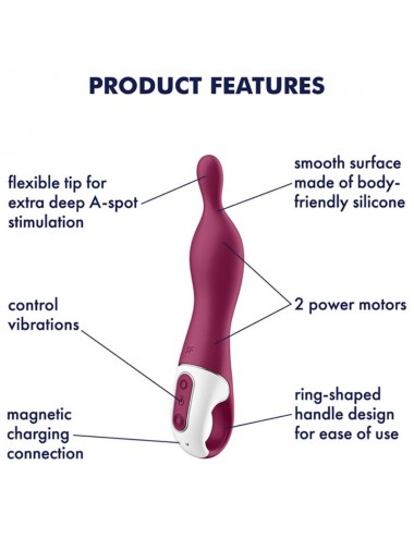 VIBRATORE SATISFYER A-MAZING 1 A-SPOT - BACCA