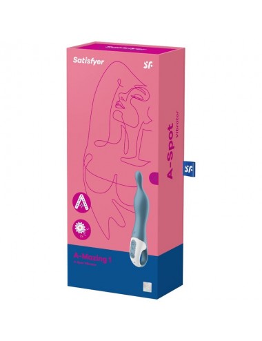 VIBRATORE SATISFYER A-MAZING 1 A-SPOT - BLU