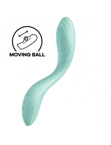 VIBRATORE G-SPOT SATISFYER RRROLLING PLEASURE - VERDE