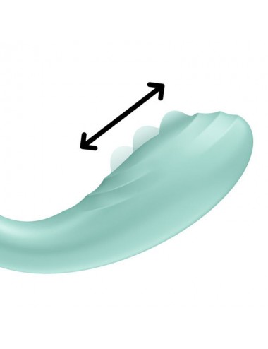 VIBRATORE G-SPOT SATISFYER RRROLLING PLEASURE - VERDE