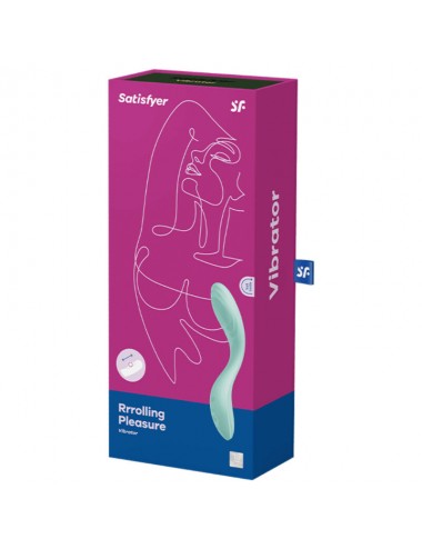 VIBRATORE G-SPOT SATISFYER RRROLLING PLEASURE - VERDE