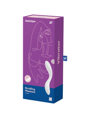 VIBRATORE G-SPOT SATISFYER RRROLLING PLEASURE - BIANCO