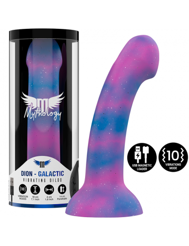 MYTHOLOGY DION GALACTIC DILDO M - VIBRATORE WATCHME COMPATIBILE CON TECNOLOGIA WIRELESS