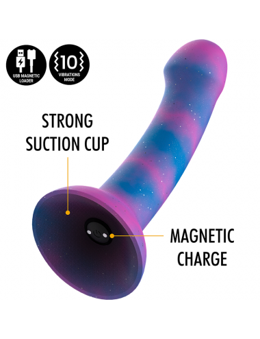 MYTHOLOGY DION GALACTIC DILDO M - VIBRATORE WATCHME COMPATIBILE CON TECNOLOGIA WIRELESS