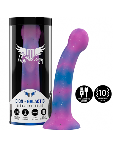 MYTHOLOGY DION GALACTIC DILDO S - VIBRATORE WATCHME COMPATIBILE CON TECNOLOGIA WIRELESS