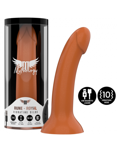 MYTHOLOGY RUNE ROYAL DILDO M - VIBRATORE WATCHME COMPATIBILE CON TECNOLOGIA WIRELESS