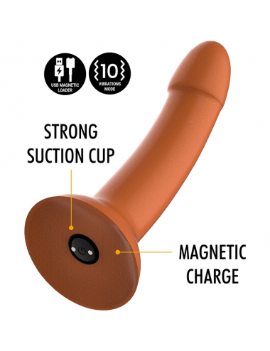 MYTHOLOGY RUNE ROYAL DILDO M - VIBRATORE WATCHME COMPATIBILE CON TECNOLOGIA WIRELESS