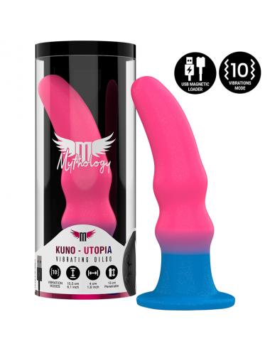 MYTHOLOGY KUNO UTOPIA DILDO M - VIBRATORE WATCHME COMPATIBILE CON TECNOLOGIA WIRELESS