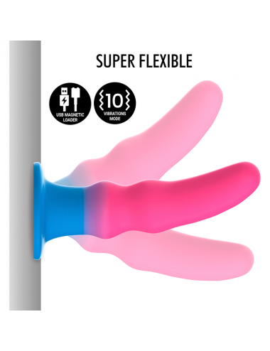 MYTHOLOGY KUNO UTOPIA DILDO M - VIBRATORE WATCHME COMPATIBILE CON TECNOLOGIA WIRELESS