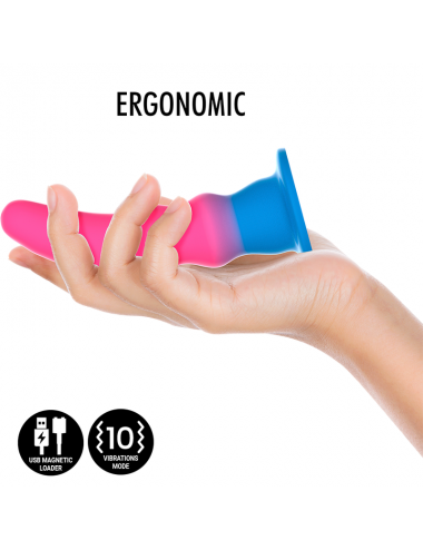 MYTHOLOGY KUNO UTOPIA DILDO M - VIBRATORE WATCHME COMPATIBILE CON TECNOLOGIA WIRELESS