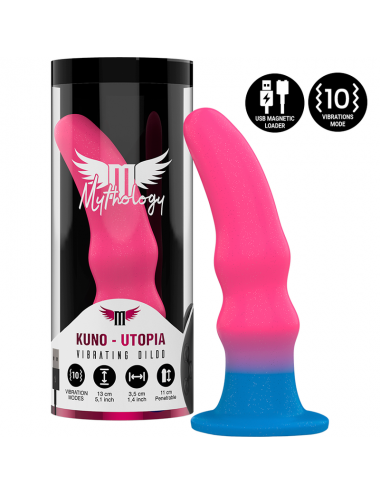 MYTHOLOGY KUNO UTOPIA DILDO S - VIBRATORE WATCHME COMPATIBILE CON TECNOLOGIA WIRELESS