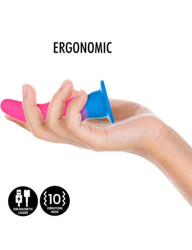 MYTHOLOGY KUNO UTOPIA DILDO S - VIBRATORE WATCHME COMPATIBILE CON TECNOLOGIA WIRELESS