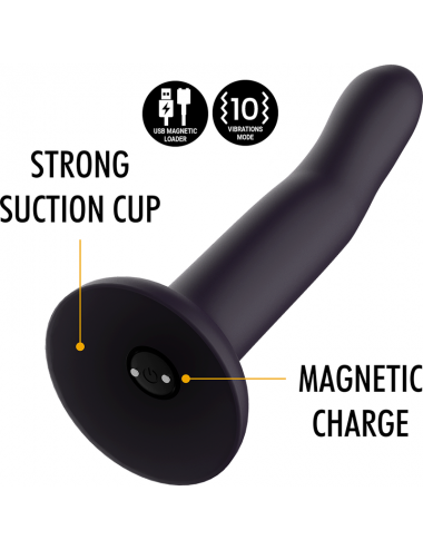 MYTHOLOGY DUMAN MYSTIC DILDO L - VIBRATORE WATCHME COMPATIBILE CON TECNOLOGIA WIRELESS