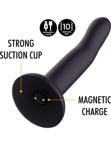 MYTHOLOGY DUMAN MYSTIC DILDO M - VIBRATORE WATCHME COMPATIBILE CON TECNOLOGIA WIRELESS
