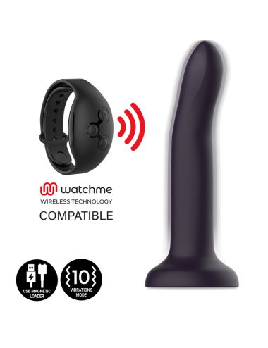 MYTHOLOGY DUMAN MYSTIC DILDO M - VIBRATORE WATCHME COMPATIBILE CON TECNOLOGIA WIRELESS