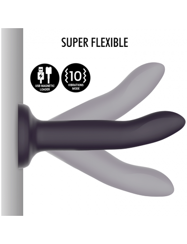 MYTHOLOGY DUMAN MYSTIC DILDO M - VIBRATORE WATCHME COMPATIBILE CON TECNOLOGIA WIRELESS