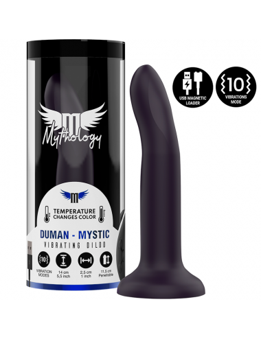 MYTHOLOGY DUMAN MYSTIC DILDO S - VIBRATORE WATCHME COMPATIBILE CON TECNOLOGIA WIRELESS