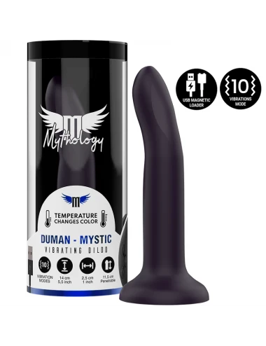 MYTHOLOGY DUMAN MYSTIC DILDO S - VIBRATORE WATCHME COMPATIBILE CON TECNOLOGIA WIRELESS
