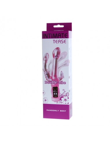 VIBRADOR FLEXIBLE CON ESTIMULADOR ANAL