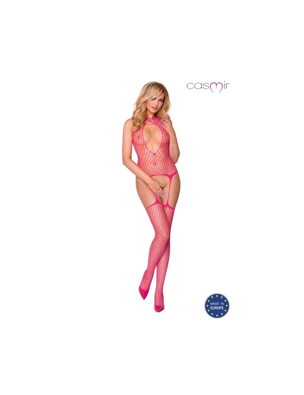 CASMIR CA003 BODYSTOCKING TAGLIA UNICA - ROSA CASMIR CA003 BODYSTOCKING TAGLIA UNICA - ROSA