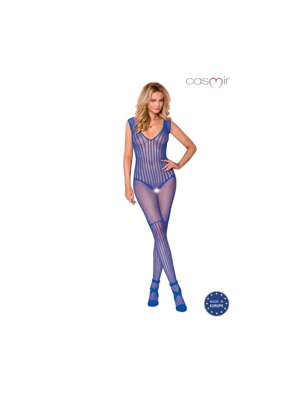 CASMIR CA006 BODYSTOCKING TAGLIA UNICA - BLU