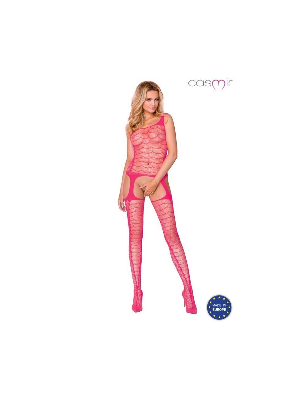 CASMIR CA007 BODYSTOCKING TAGLIA UNICA - ROSA CASMIR CA007 BODYSTOCKING TAGLIA UNICA - ROSA