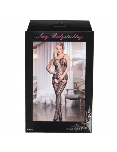 QUEEN LINGERIE APERTO BODYSTOCK SENZA CROTHLESS SL
