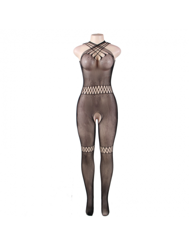 QUEEN LINGERIE MULTISTRAPS SLING HOLLOW BODYSTOCKING SL